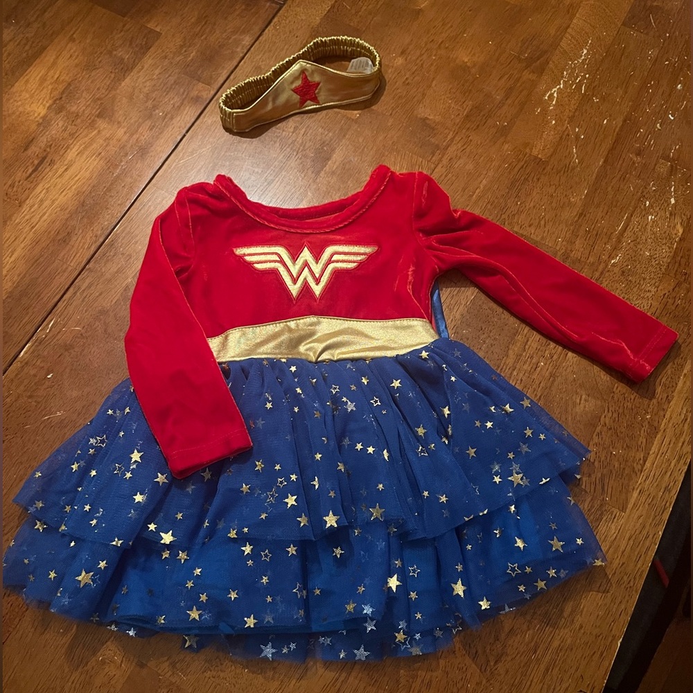 Toddler Girl Wonder Woman Costume